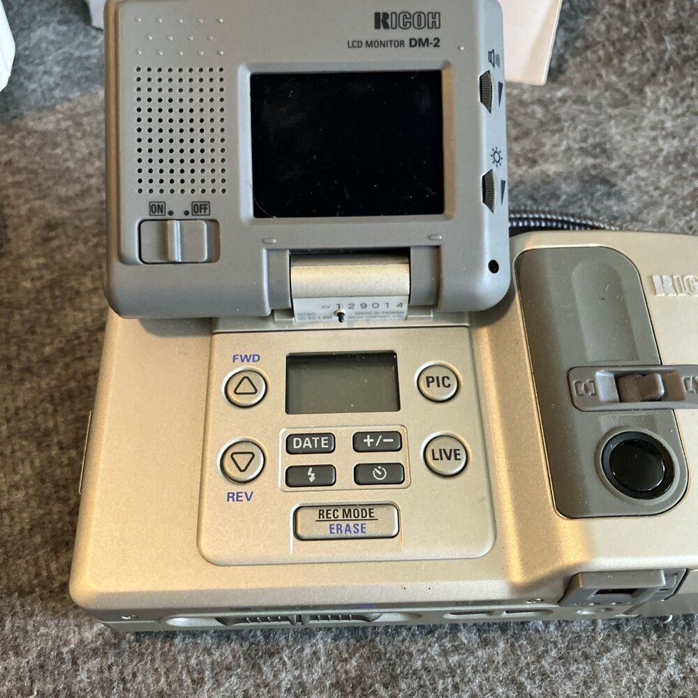 Vintage Ricoh RDC-2 Digital Camera System DM-2 LCD DR With Manuals - Picture 11 of 12